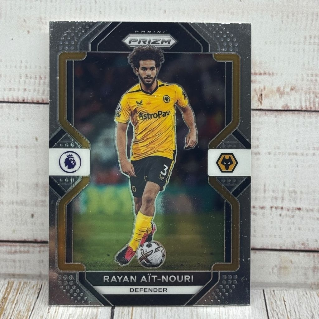 Kartu Bola Rayan Ait Nouri Wolverhampton Panini Prizm Original