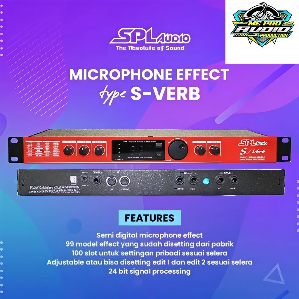 SPL AUDIO Effect Vocal S-VERB Original