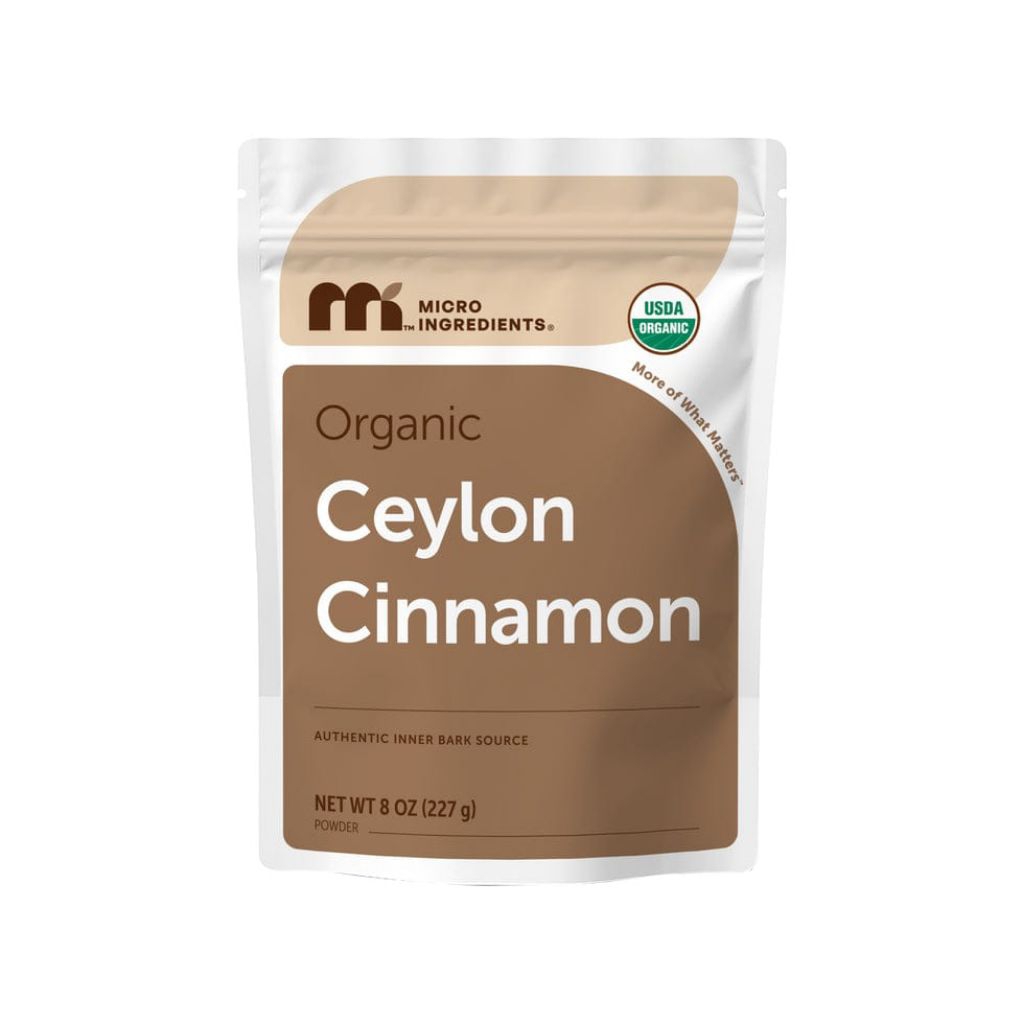 Micro Ingredients Organic Ceylon Cinnamon Powder 227 Grams