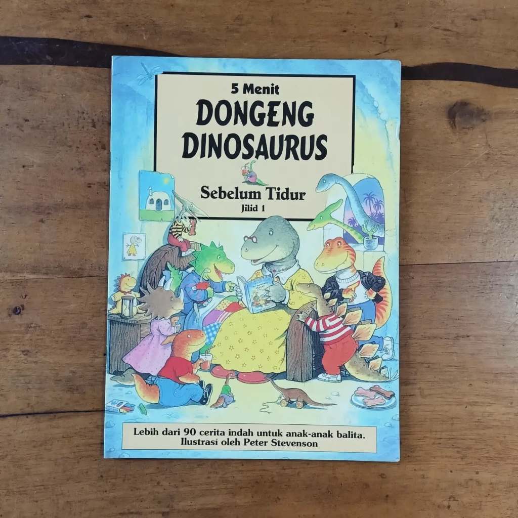 Buku Cerita Dongeng Fabel Vintage Preloved Layak Koleksi Ilustrasi Berwarna Peter Stevenson 5 Menit 
