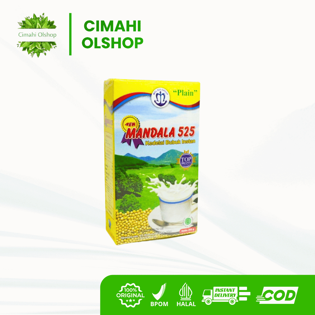 SUSU KEDELAI NEW MANDALA 525|SUSU MANDALA 525 RESMI BPOM|SUSU KEDELAI BUBUK INSTANT