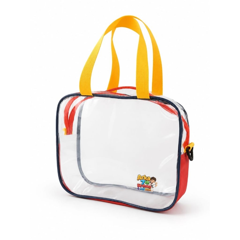 Souvenir Tas Mika Tebal Bisa Custom Nama