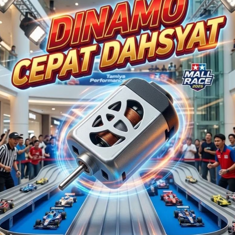 DINAMO TAMIYA SETAN SPEED 93 KM/JAM KAWAT JERMAN