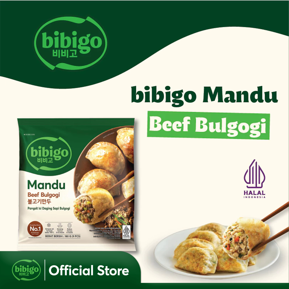 bibigo - Mandu Beef Bulgogi 180 Gram