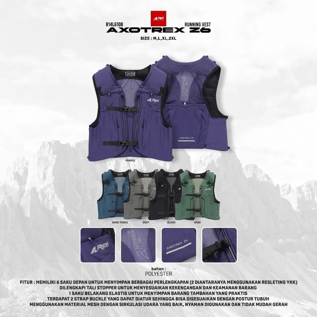Hydropack / Vest Running Arei Outdoorgear Axotrex Z6
