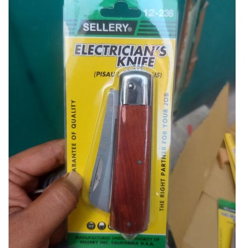 SELLERY 12-236 ELECTRICIANS KNIFE STRAIGHT.