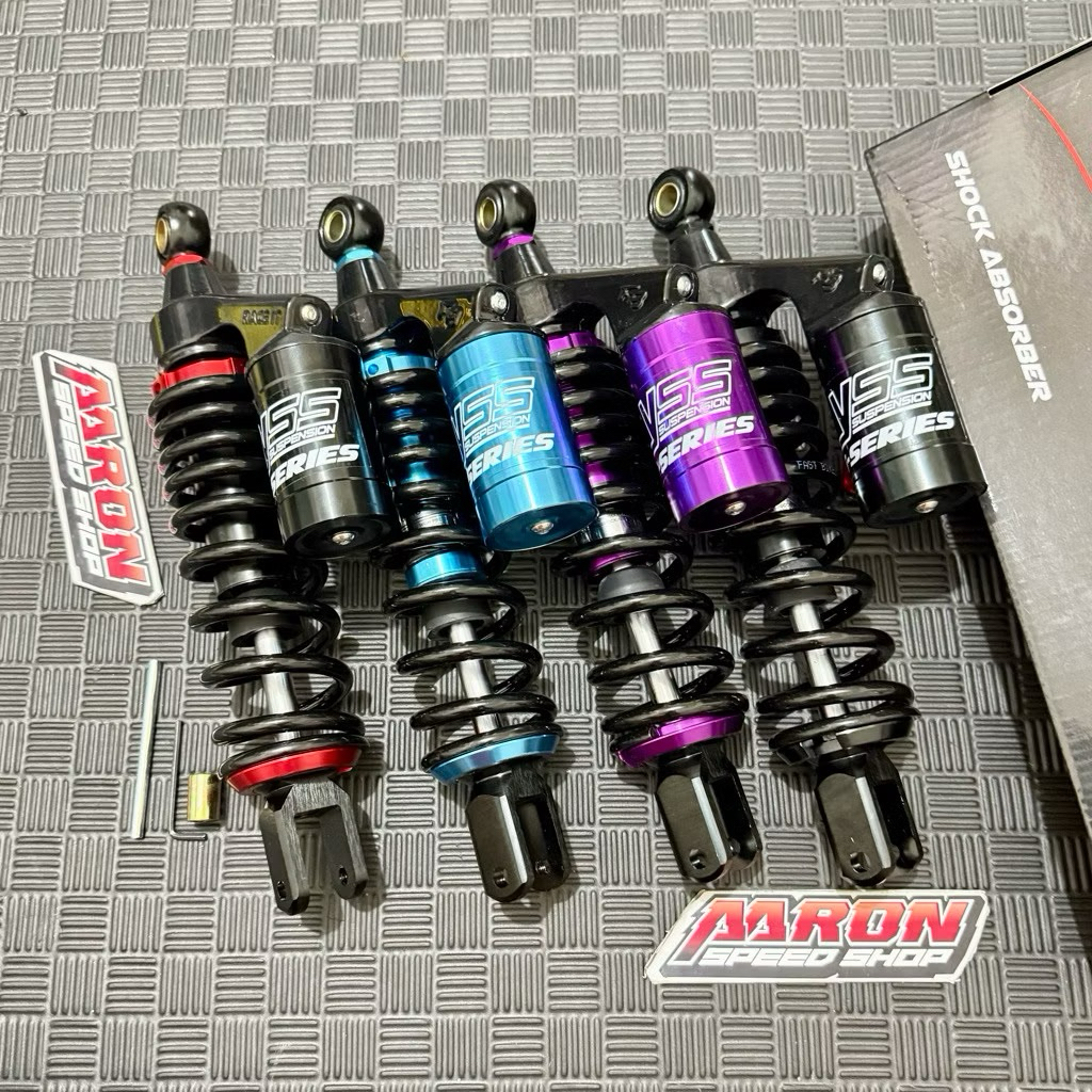 (Bonus Anting)Shockbreaker Tabung Premium Shock Belakang Matic 310/330 Copy YSS Gseries Model Gplus