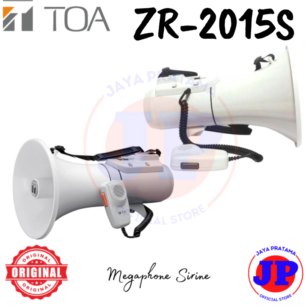 Megaphone Sirine TOA ZR-2015S Megaphone Sirine Toa Original ZR2015S
