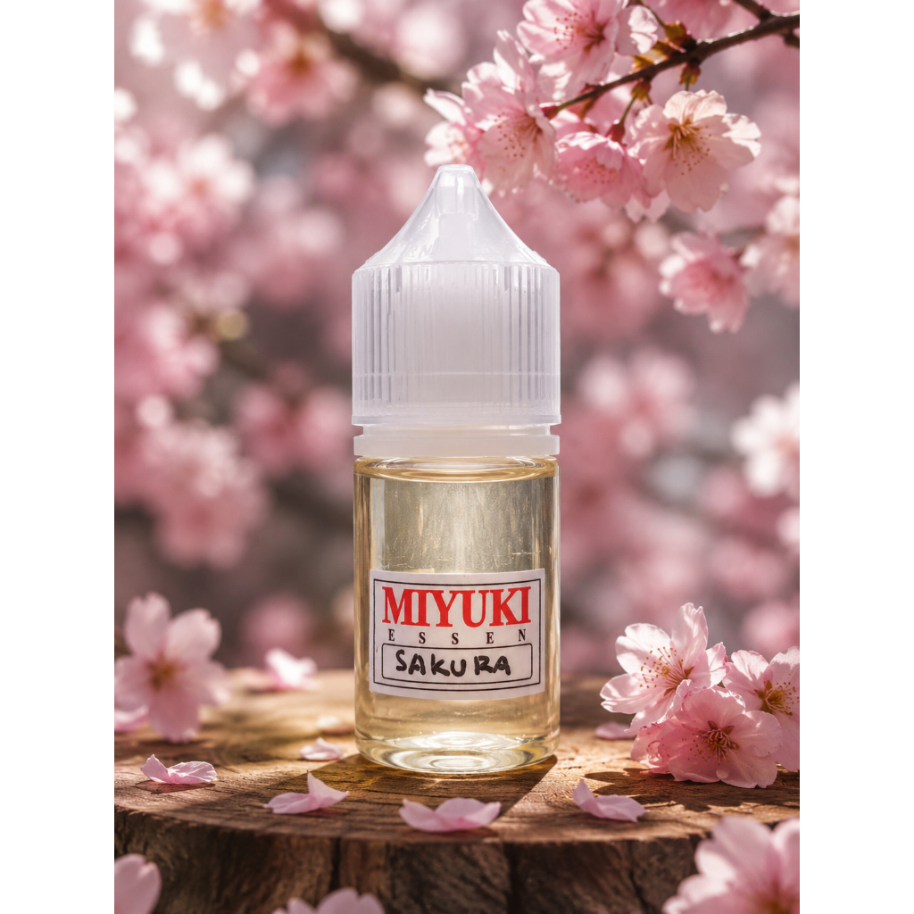 MIYUKI Essen biang bunga sakura| aroma floral segar bunga sakura premium