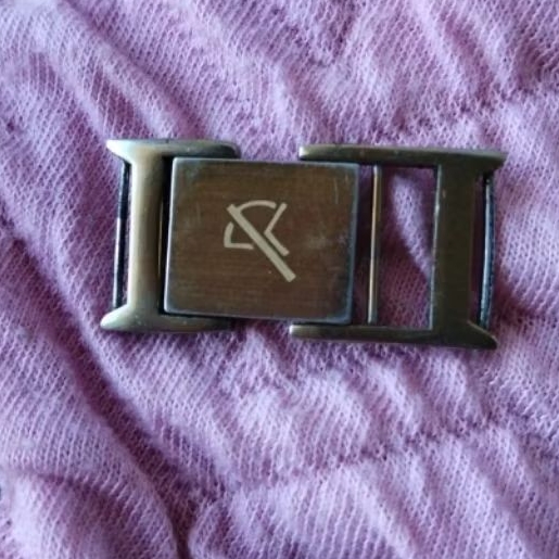 Buckle Gesper Jam Tangan Westar Original Second - Kepala Tali Jam Kuno