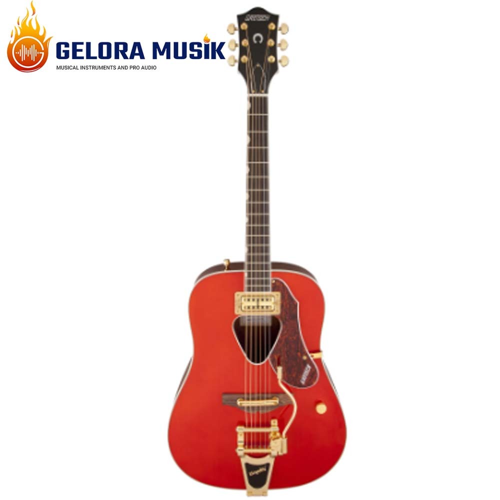 Gitar Akustik Gretsch G5034TFT Rancher w/ Bigsby Tailpiece, Savannah Sunset