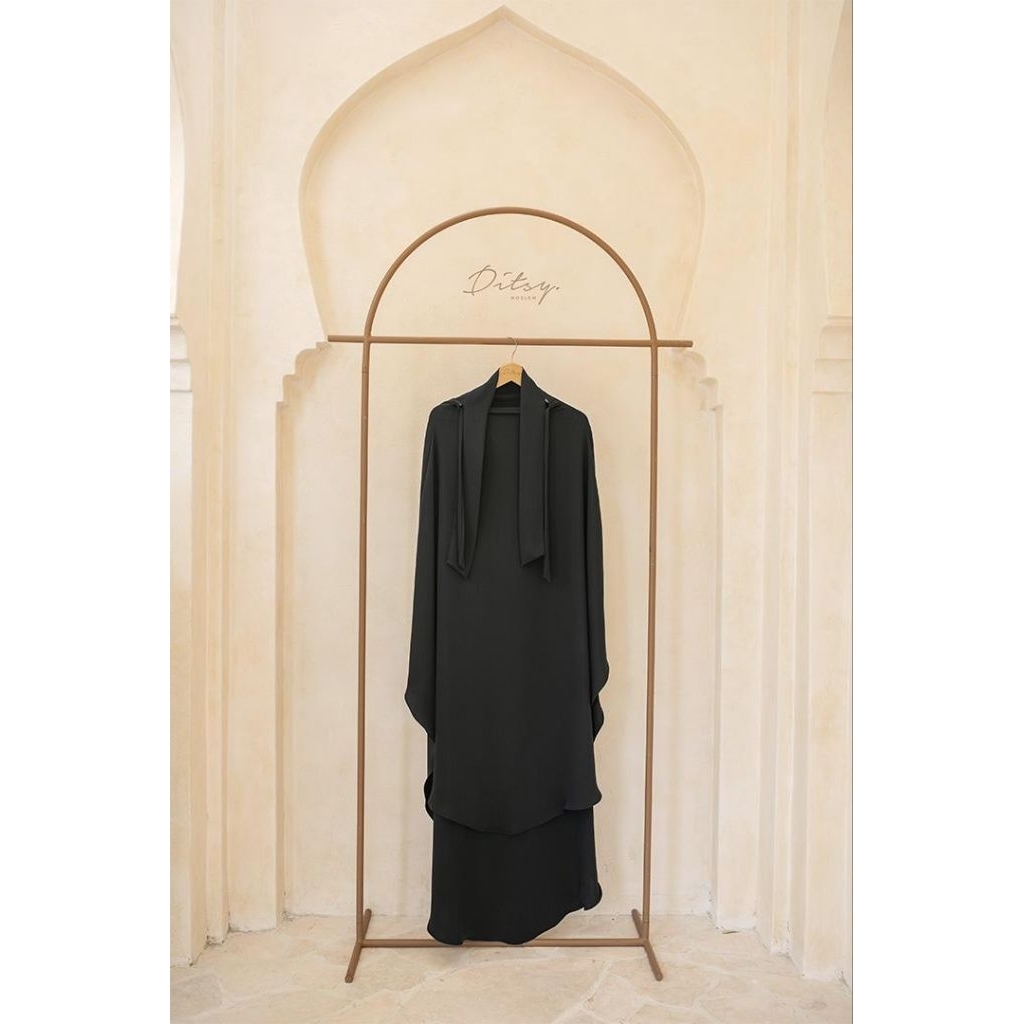 French Khimar Terbaru Ditsy Moslem