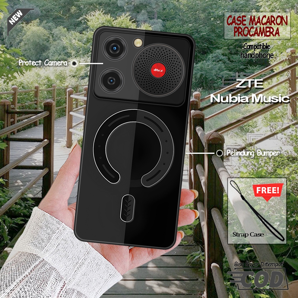 Case ZTE Nubia Music Terbaru - Softcase Macaron Procamera - Casing Silikon Smartphone - CaseMyway