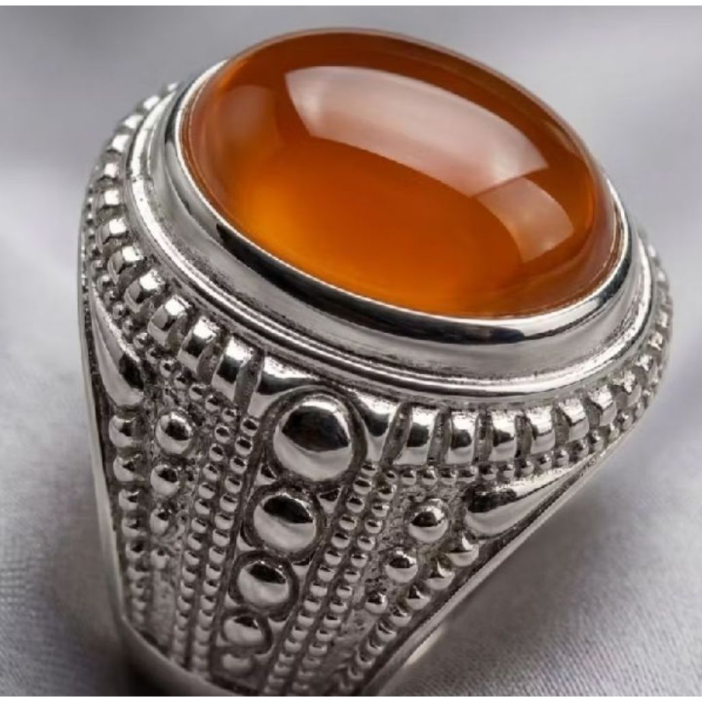 BATU CINCIN YAMAN MADU CRISTAL-CINCIN BATU AKIK PRIA