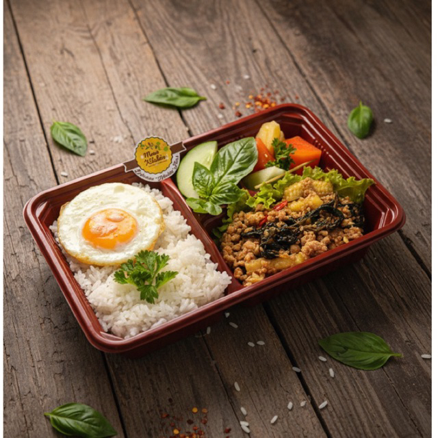 Nasi Box CHICKEN THAI BASIL /Bento