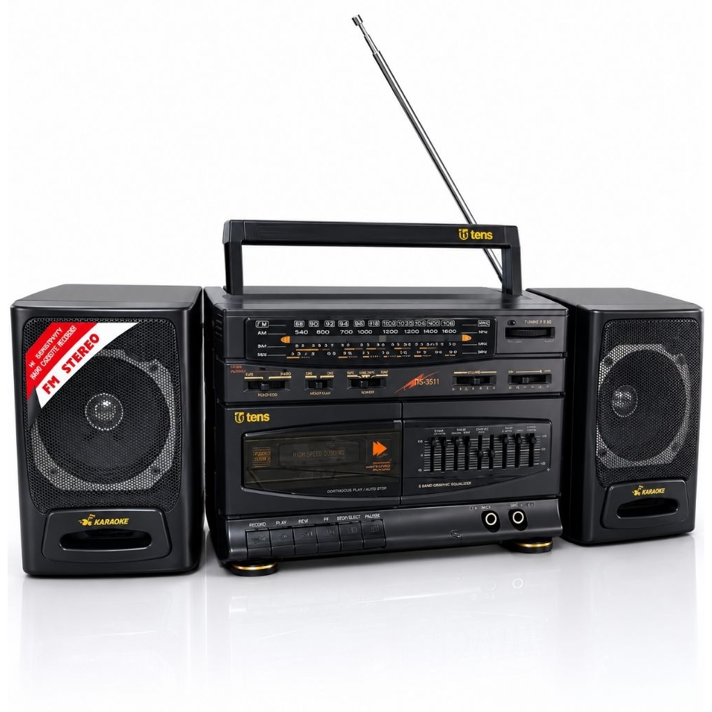 Compo Tens TS-981 Cassette Radio Portable Vintage