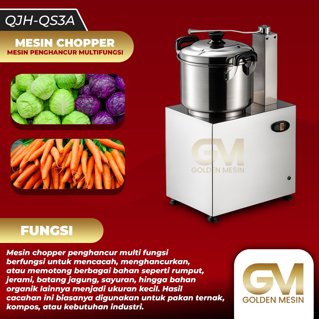 Mesin Blender Chopper / Mesin Choppper / Chopper Multifungsi / Chopper Daging / Chopper Sayuran / Ch