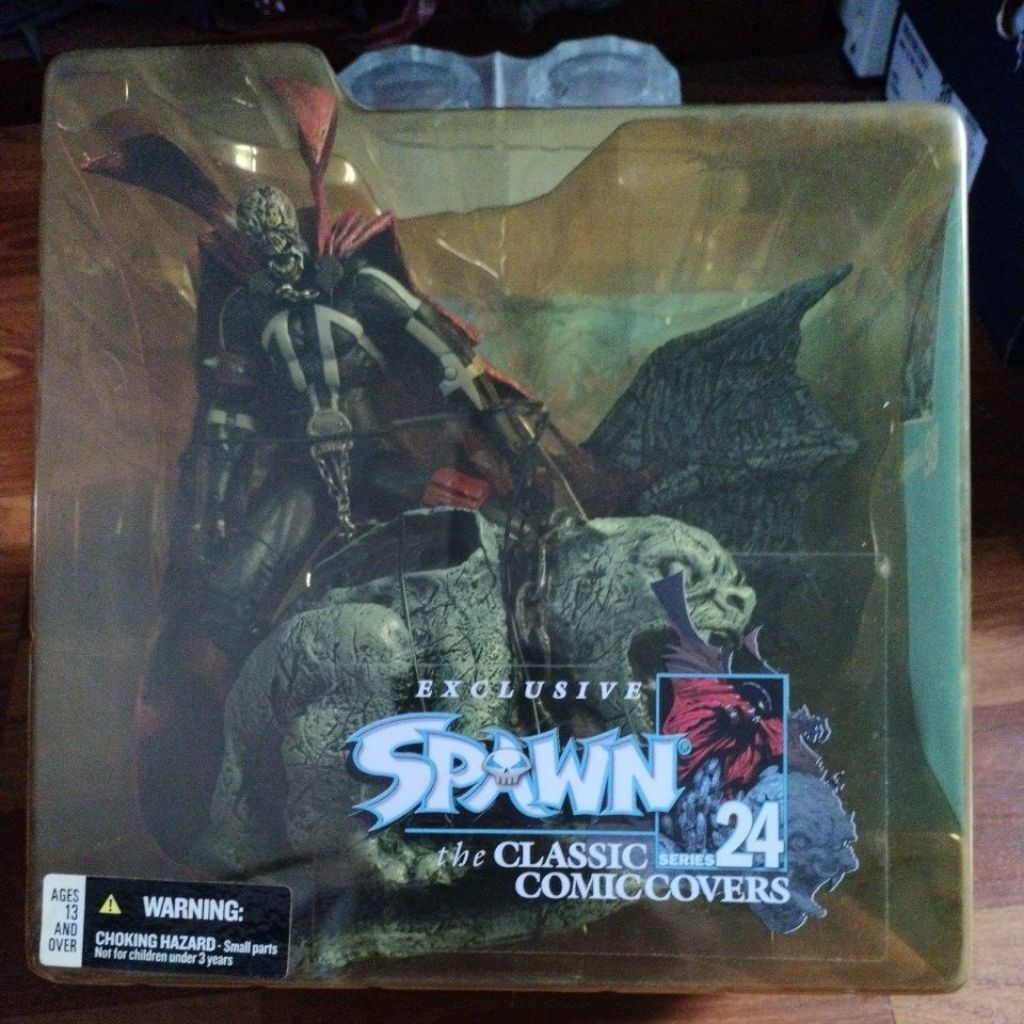 mcfarlane spawn gargoyle classic comic covers seri 24