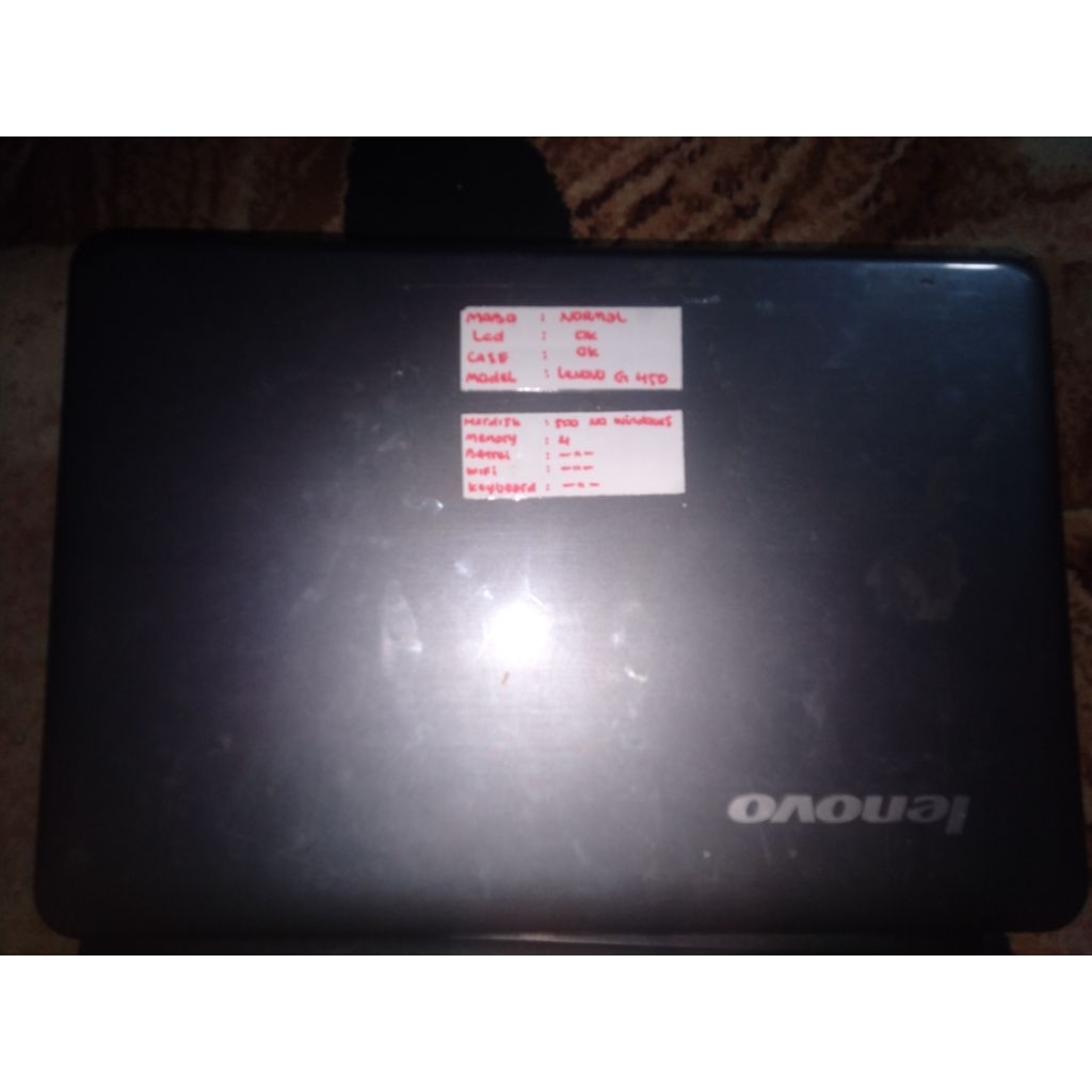 laptop Lenovo g450