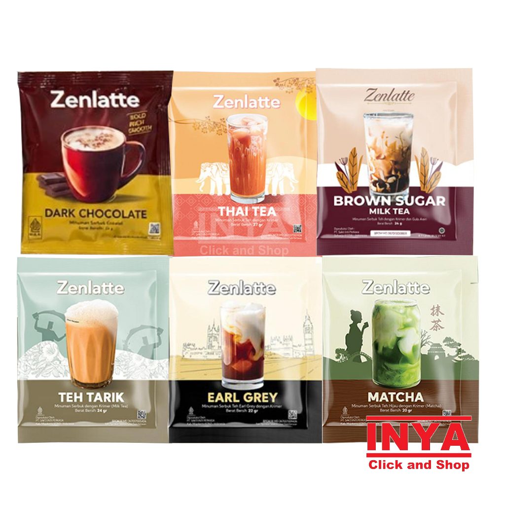 Zenlatte Minuman Serbuk Renceng - Instant Powder Drink
