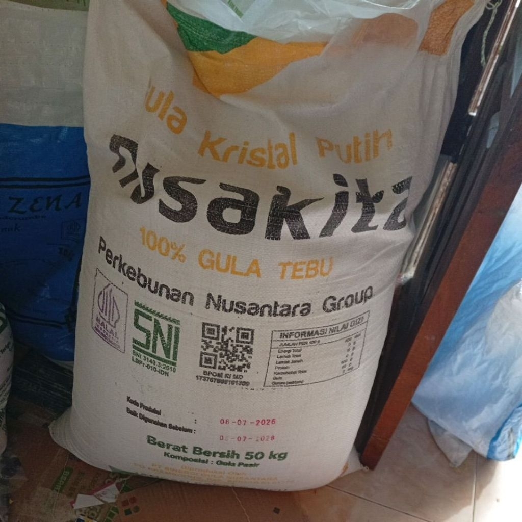 CARGO - 1 Sak Gula Pasir Loss 50kg