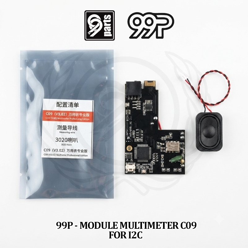99P - Module Multimeter I2C C09 / I2C C09 Multitester Board / I2C C09 Multimeter companion expansion