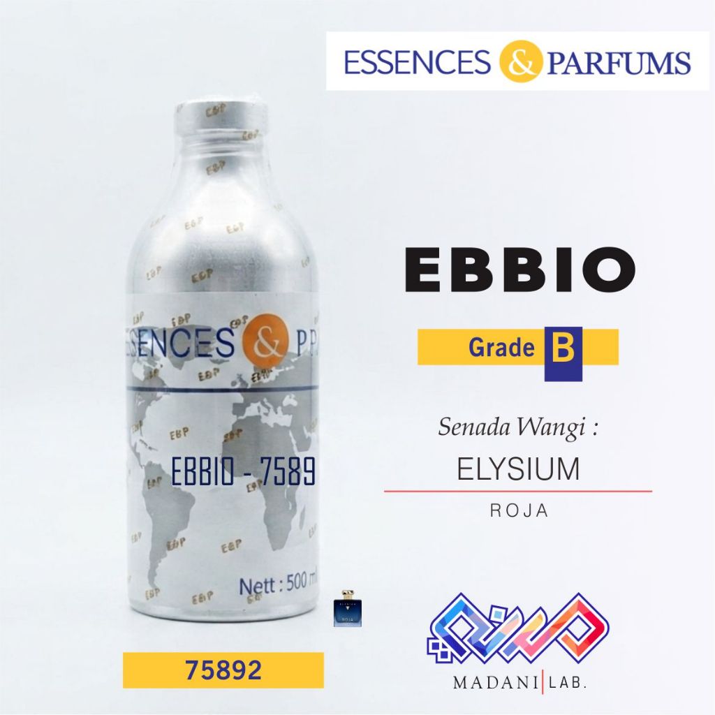 EBBIO 75892 [B] Senada Parfum Roja Elysium dari Essences & Parfums | 500gr Segel |