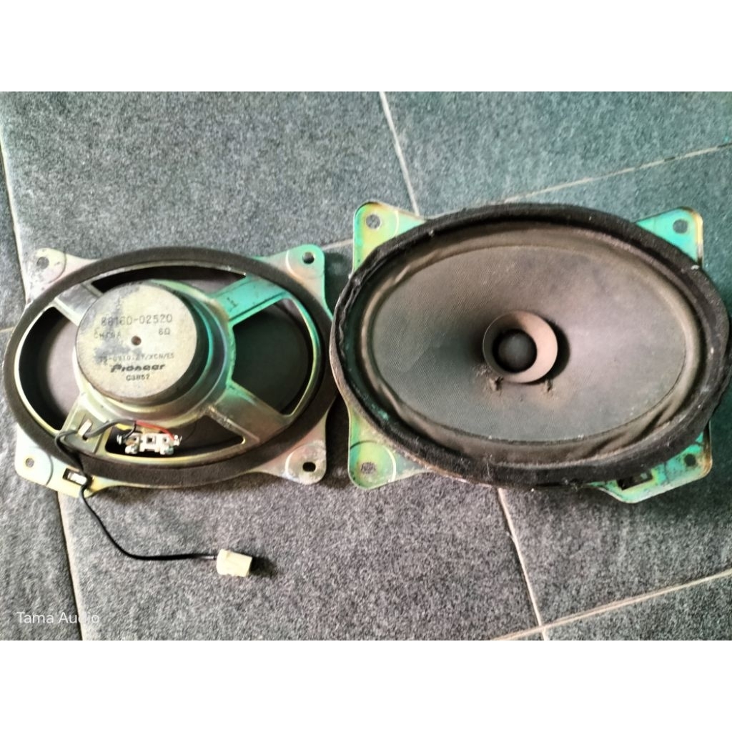 Speaker Mobil Oval Pioneer copotan Camry Bekas Second Suara sember
