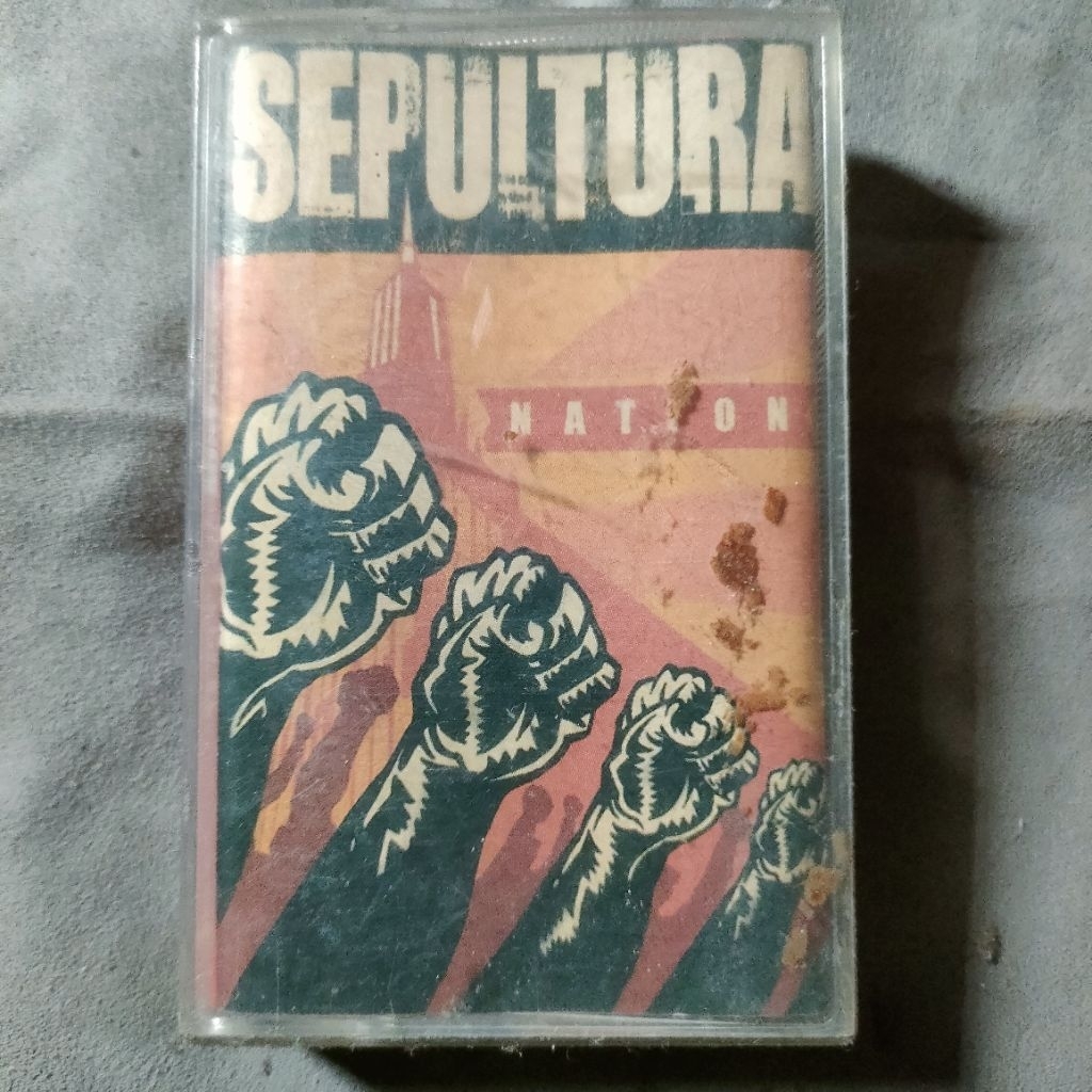 kaset tape pita Sepultura album Nation
