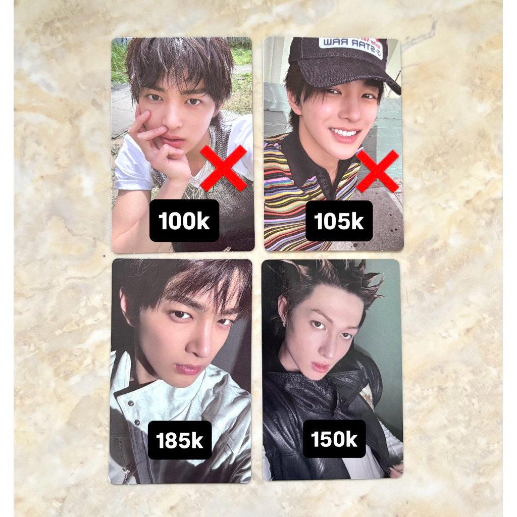 OFFICIAL POB KAKAO TOWN KKT KEONHO GreenGreen Yzy R6 Martin Cortis PC Photocard