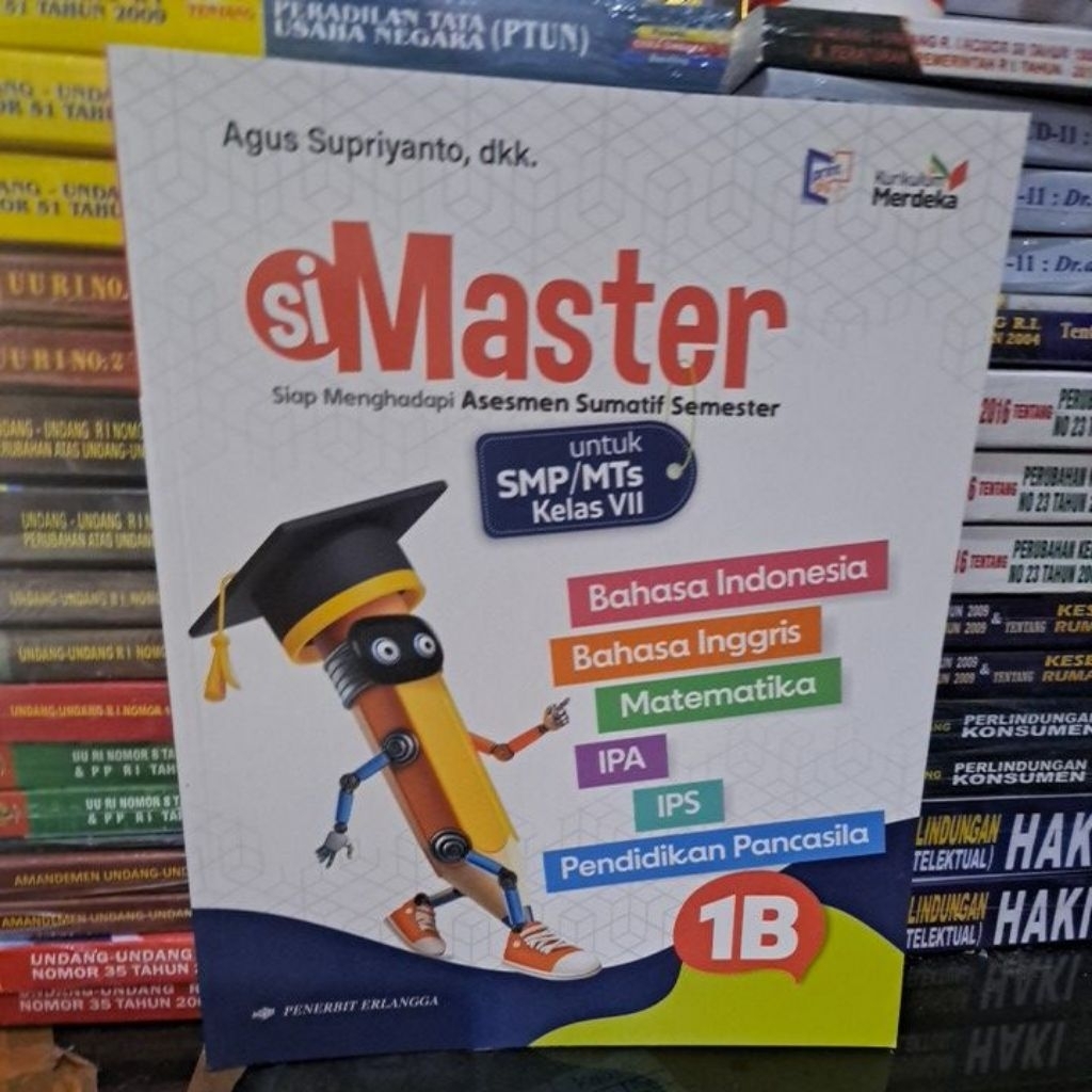 siMaster Kelas 1B smp kurikulum merdeka erlangga
