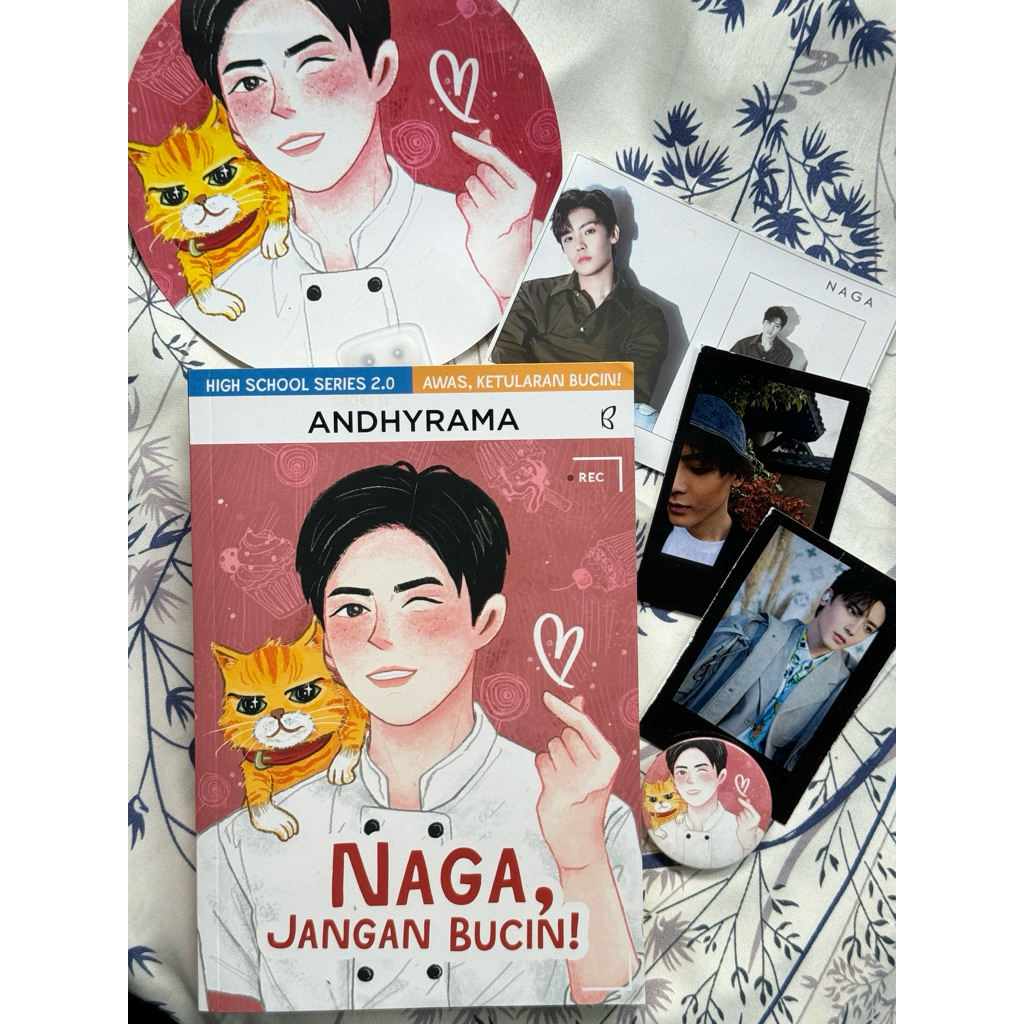 PRELOVED NOVEL NAGA JANGAN BUCIN by ANDHYRAMA