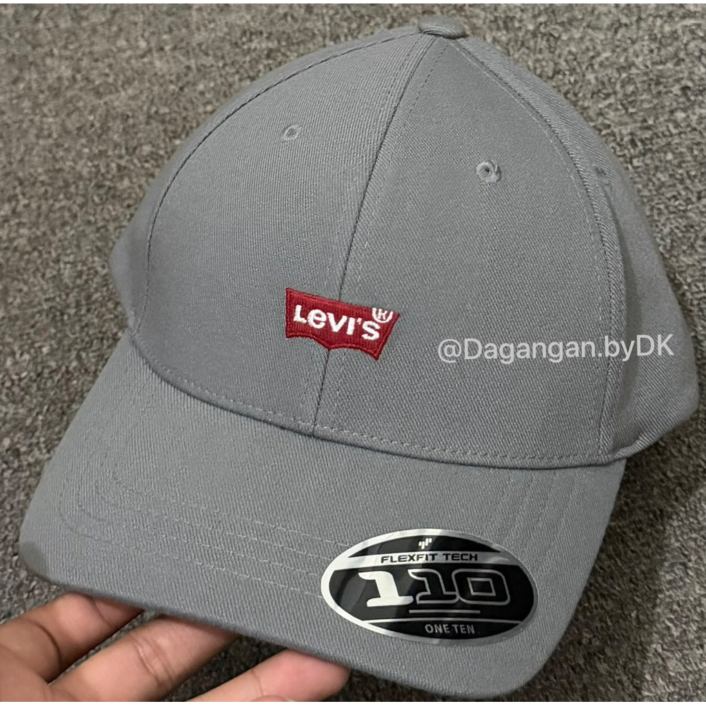 Topi Levis Cap Logo Original 100% Grey (Limited)