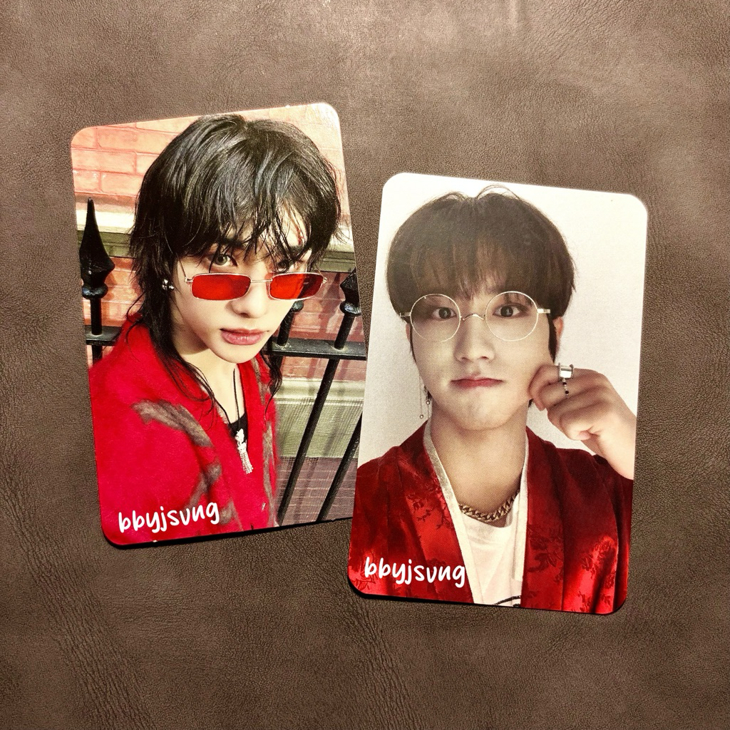 READY STOCK OFFICIAL PC PHOTOCARD HAN JISUNG HYUNJIN SUBK VC INLIFE IN LIFE INSENG ATE LD SWKR