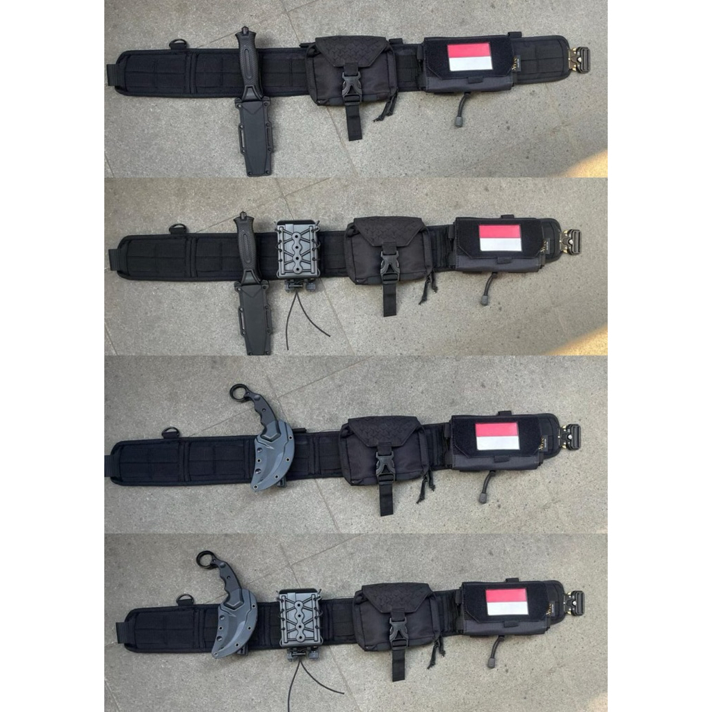 Kopel Set Tactical TNI / Kopel Set Lengkap / Kopel Tactical