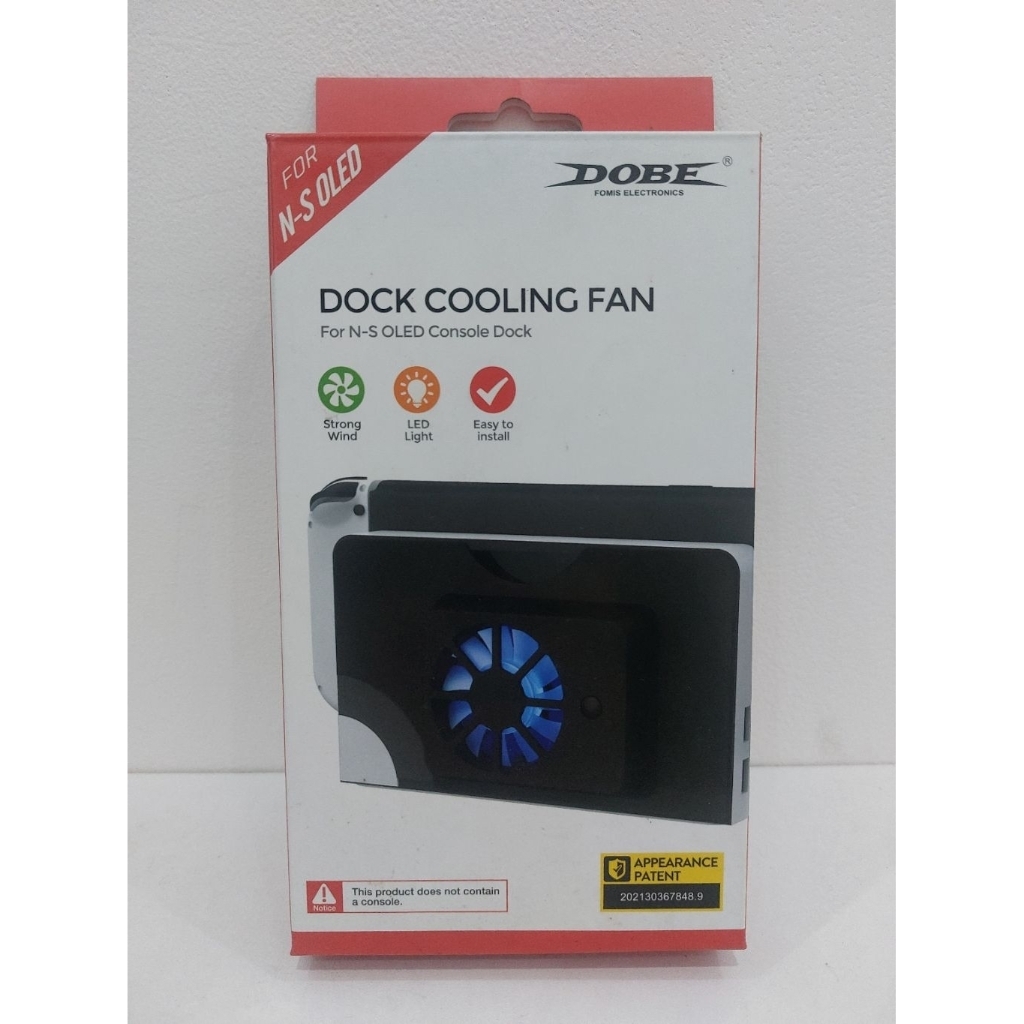 Dobe Dock Cooling Fan untuk Nitendo Switch Oled Dock (SECOND)