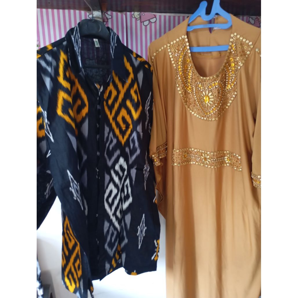 BUNDLING BATIK PRIA JUMBO+ABAYA