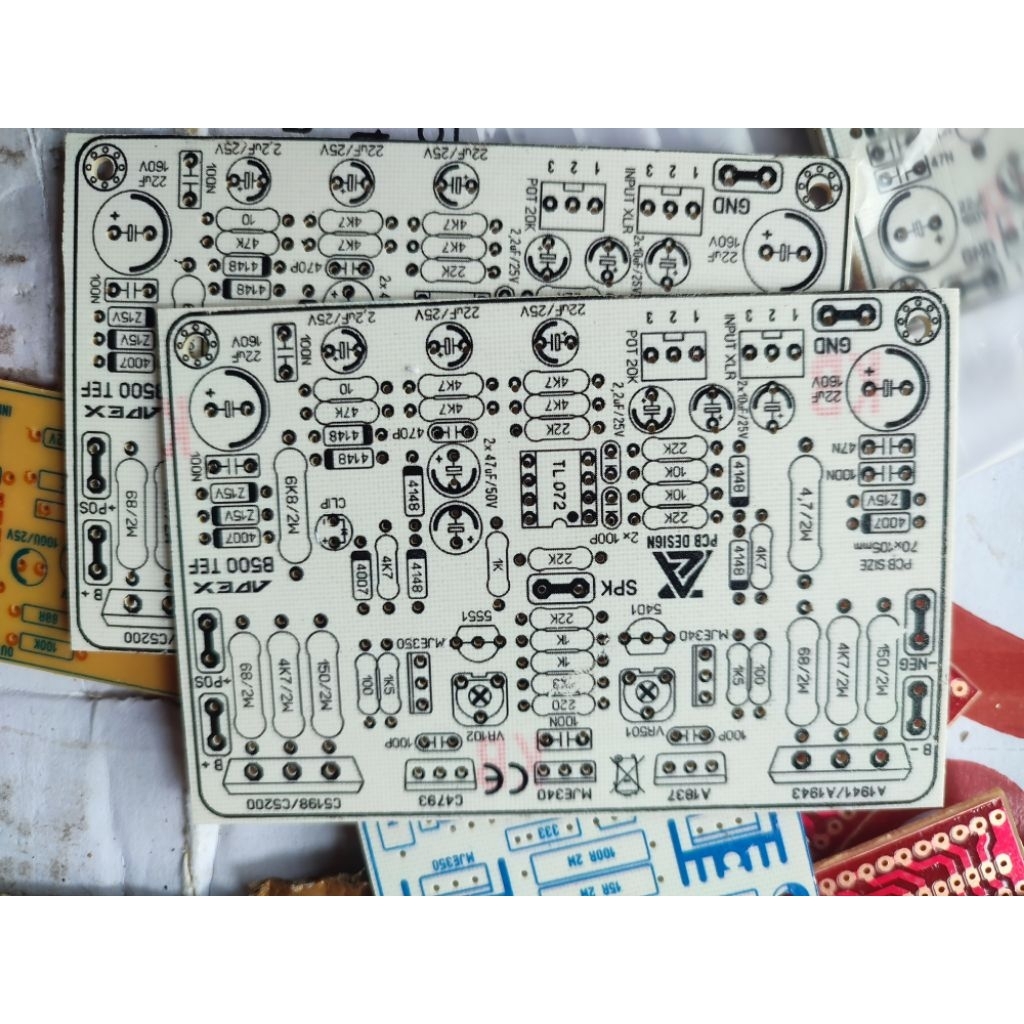 Pcb apex b500 teff