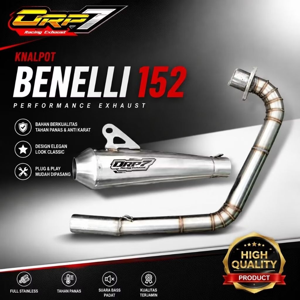 Knalpot Benelli 152 Japstyle Knalpot Benelli Motobi 152