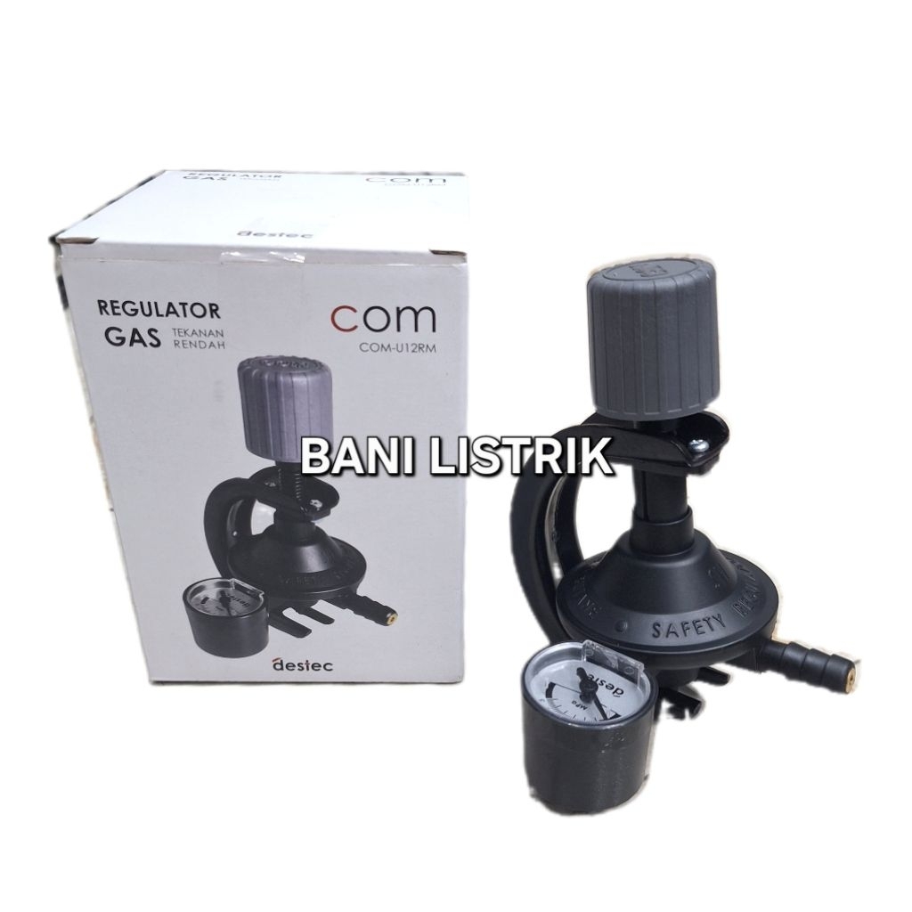 Regulator Gas Tekanan Rendah Destec COM Meter