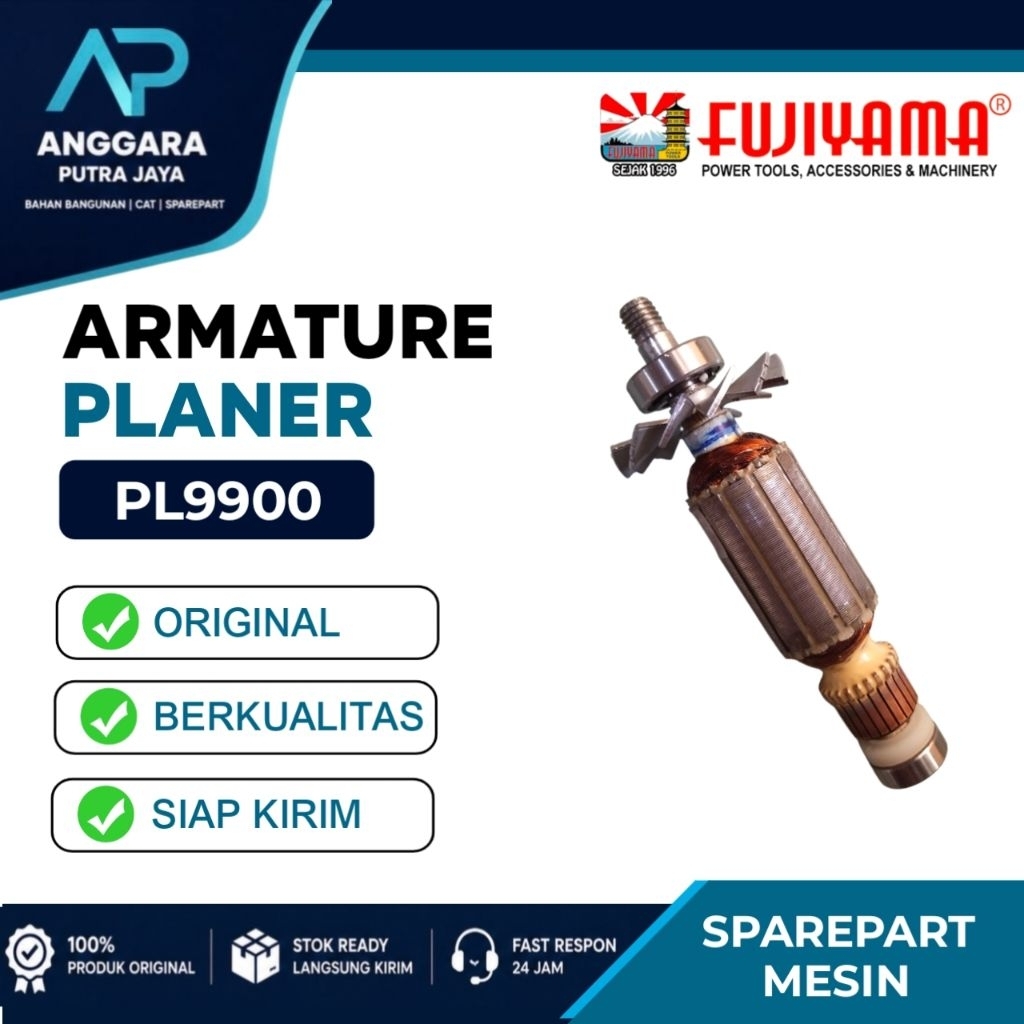 Armature/Angker Planer Pasah Fujiyama Sparepart Original