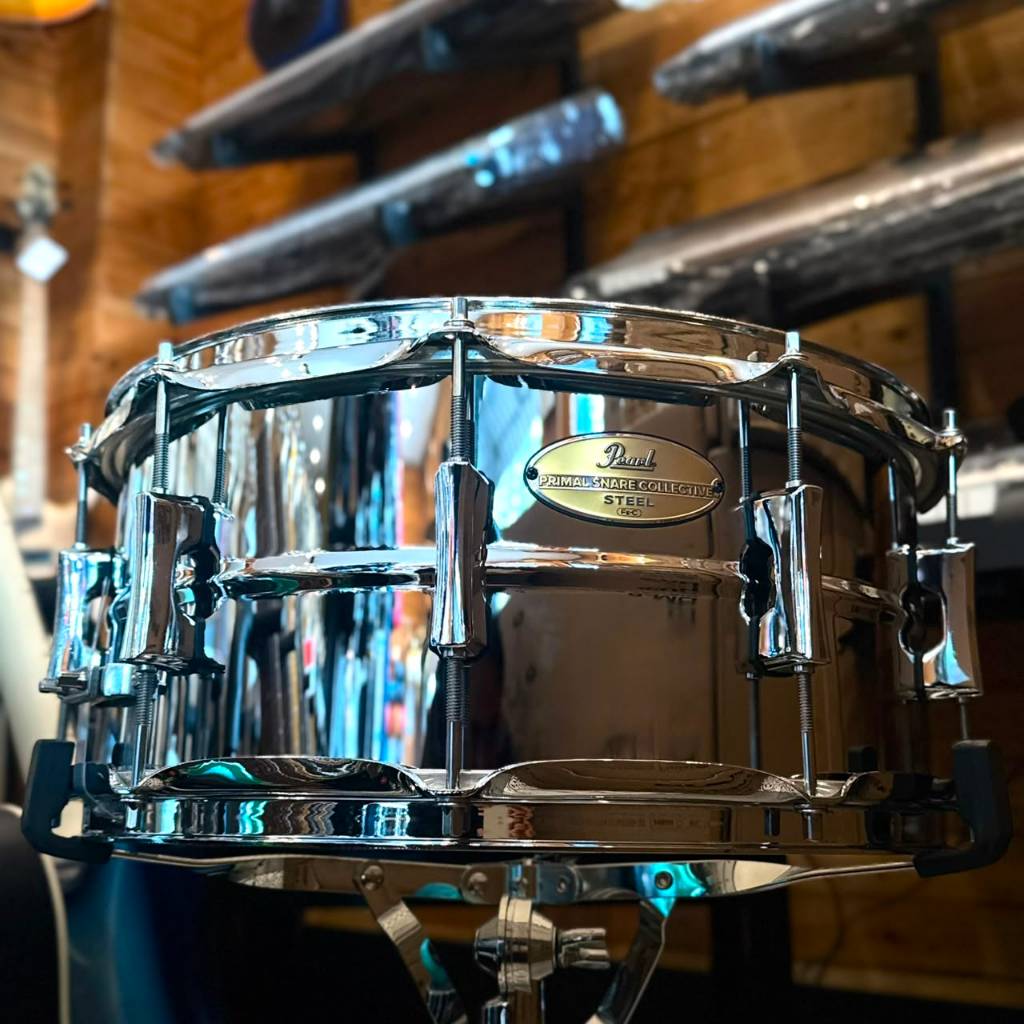 Pearl Primal Snare Collective Steel
