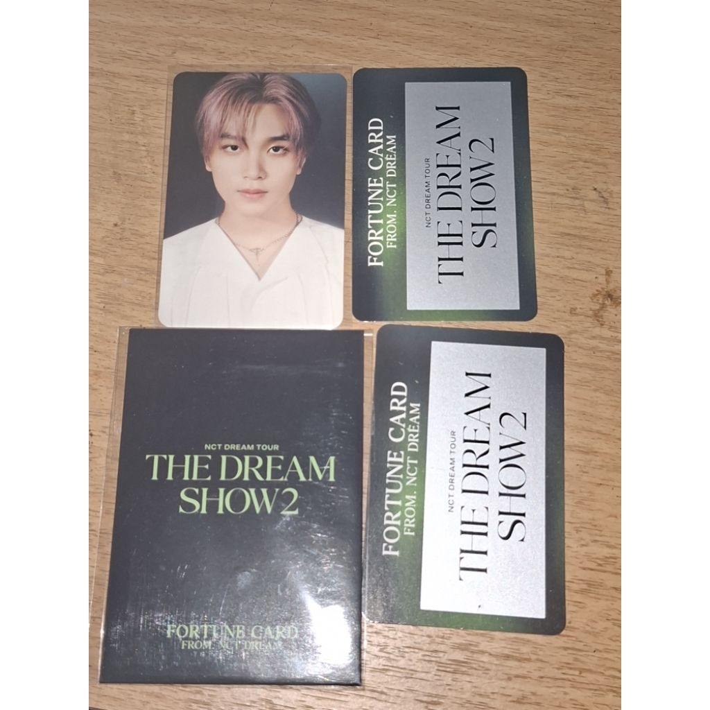 Fortune Scratch Set (Random) HAECHAN NCT Dream Merch The Dream Show 2 SEALED