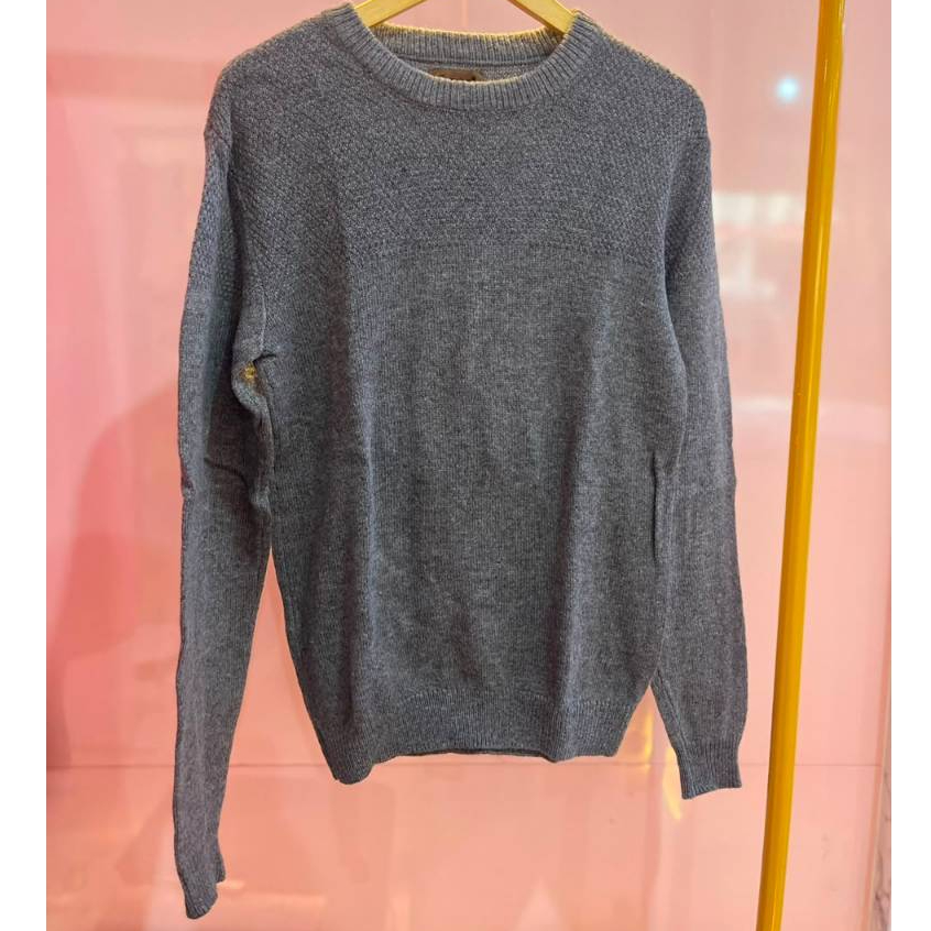 helloolla.id - LANZI Sweater Rajut Crewneck Pria