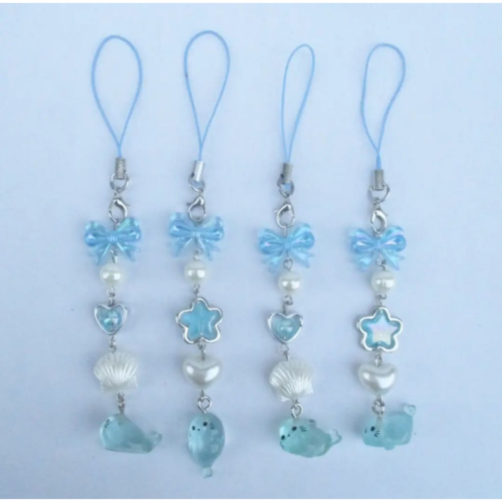 Phone strap charm seal (anjing laut)