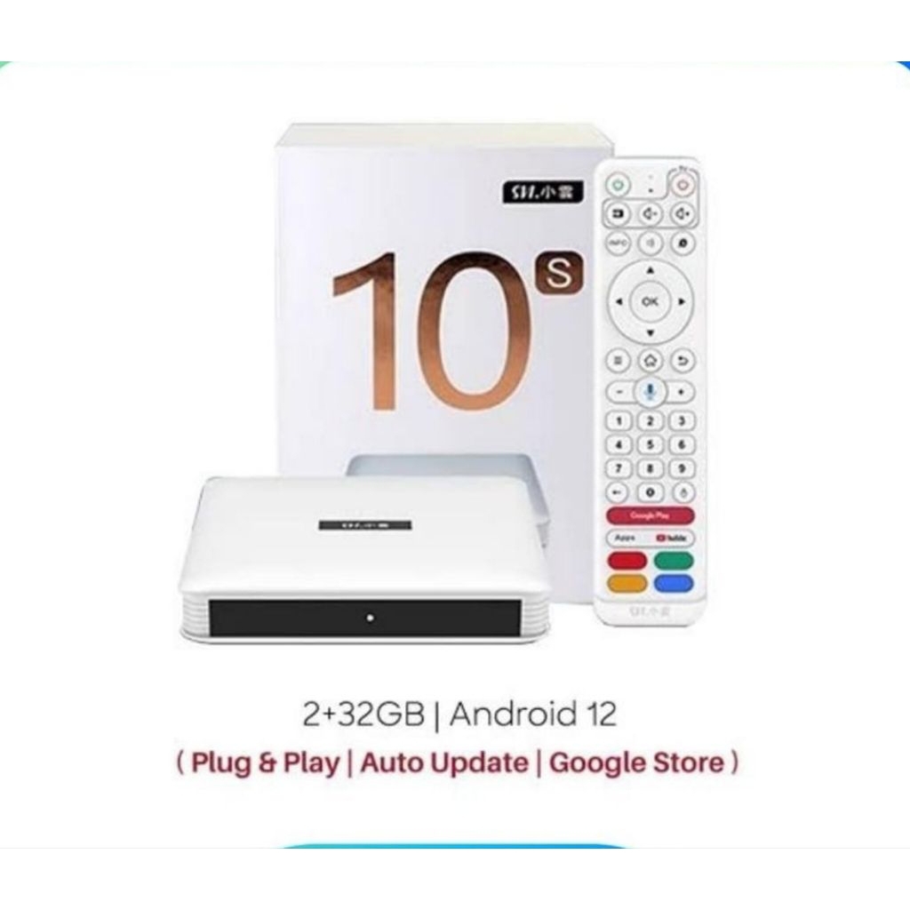 SVICloud 10S Android TV Box 2/32GB 8K HDR Android 12 SVI Cloud 10S