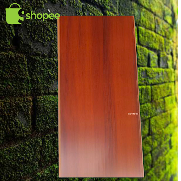Plafon PVC 4 Meter Motif Kayu Doff