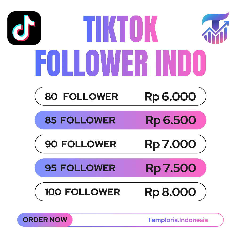 Follower tiktok indonesia aktif permanen bergaransi follower tiktok indo bergaransi permanen aktif m