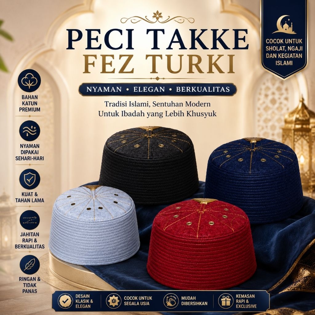 Peci Takke Fez Turki