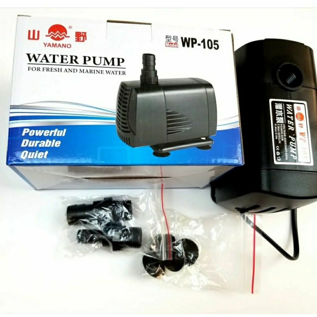 Pompa Air Yamano Celup Wp 105 Aquarium Kolam Water Yamano Wp 105